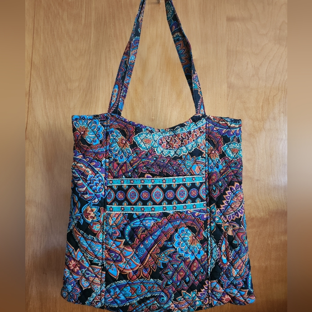 Quilted Cotton Tote Bag
